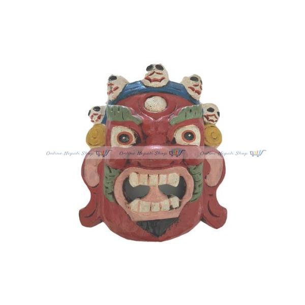 A set of Bhairav Mukut (Mask)