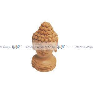 A set of Buddha Wooden Head