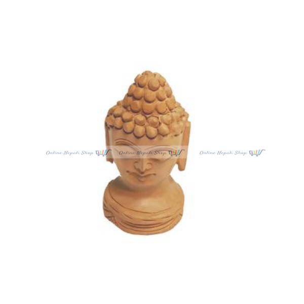 A set of Buddha Wooden Head