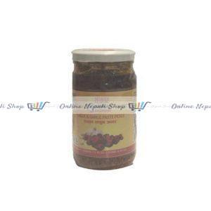 A packet of Dalla & Garlic Paste Pickle