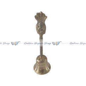 A set of Ghanti - Bell with Ganesha on Head