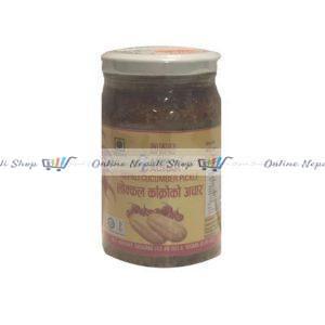 A packet of Kakro Ko Achaar (Cucumber Pickle)