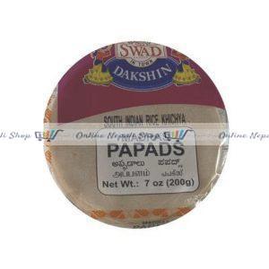 A packet of Madras Papad