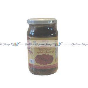 A packet of Timur And Red Chilli Achar