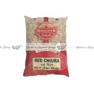 A packet of Red Chiura (Rato Baji)