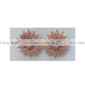 A pair of Stud - Pink