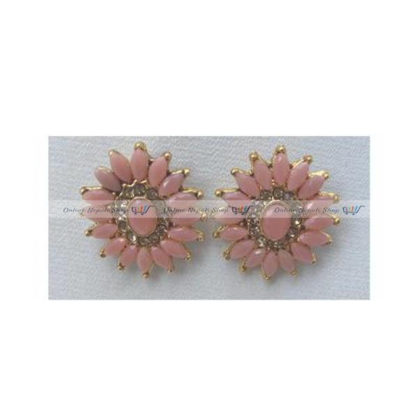 A pair of Stud - Pink