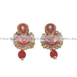 A pair of Stud - Red