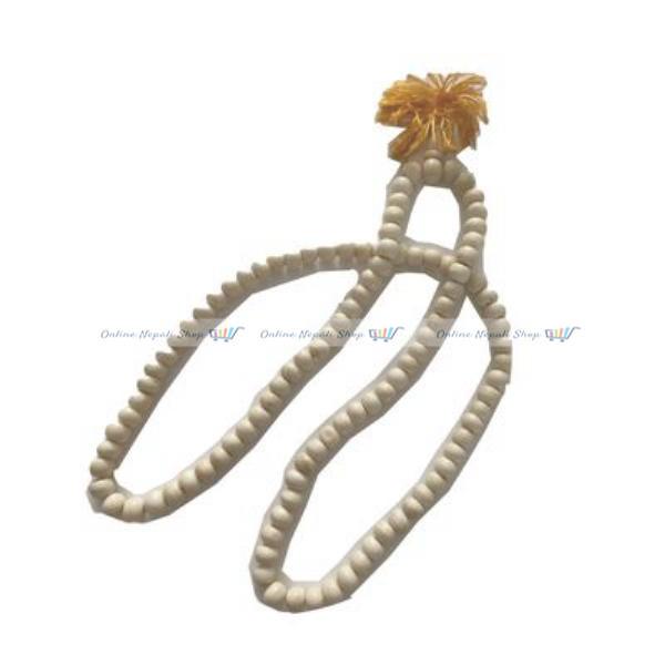A set of Beads Garland(White Mala)