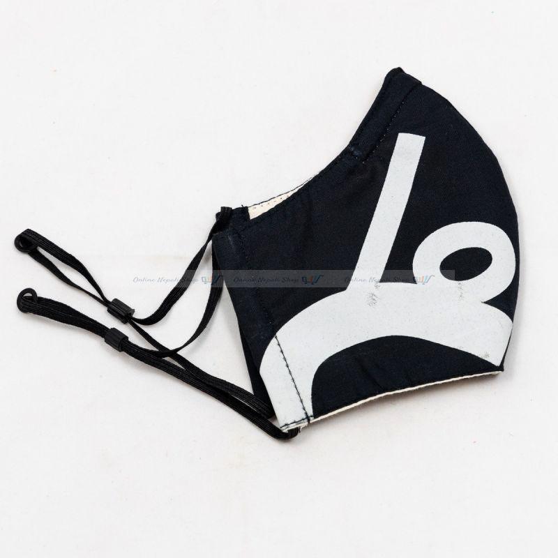 3 Layer Designer Linen Mask - Image 2