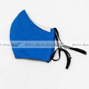 3 Layer Designer Linen Mask