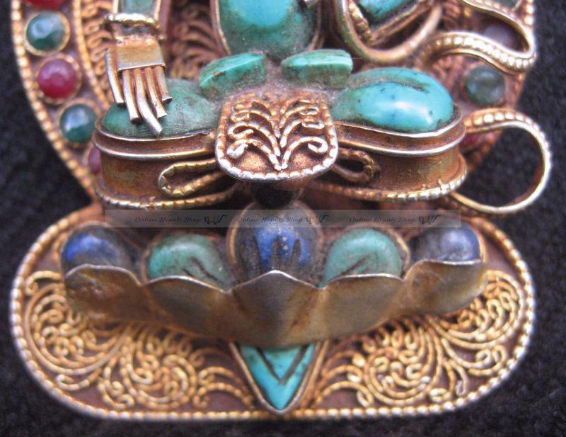 Antique Tibetian Buddha - Image 4