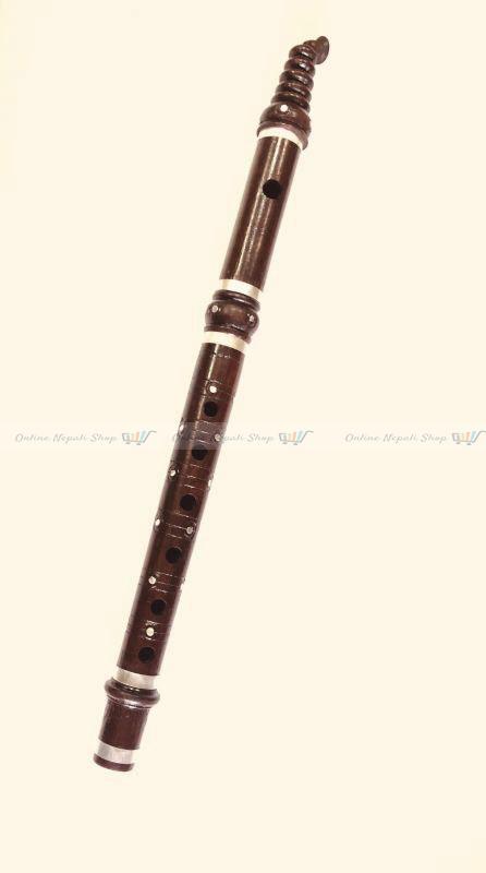 Wooden Carved Flute