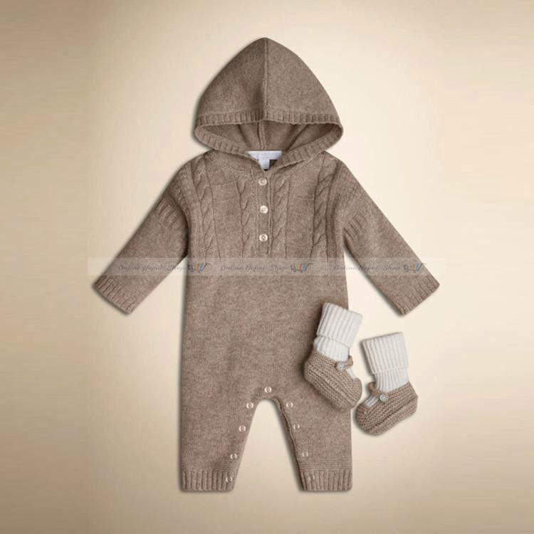 Cashmere Jumsuit baby Set