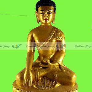 Shakyamuni Buddha Clay Statue
