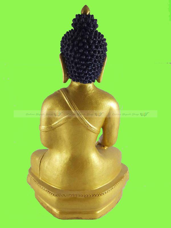 Shakyamuni Buddha Clay Statue - Image 2