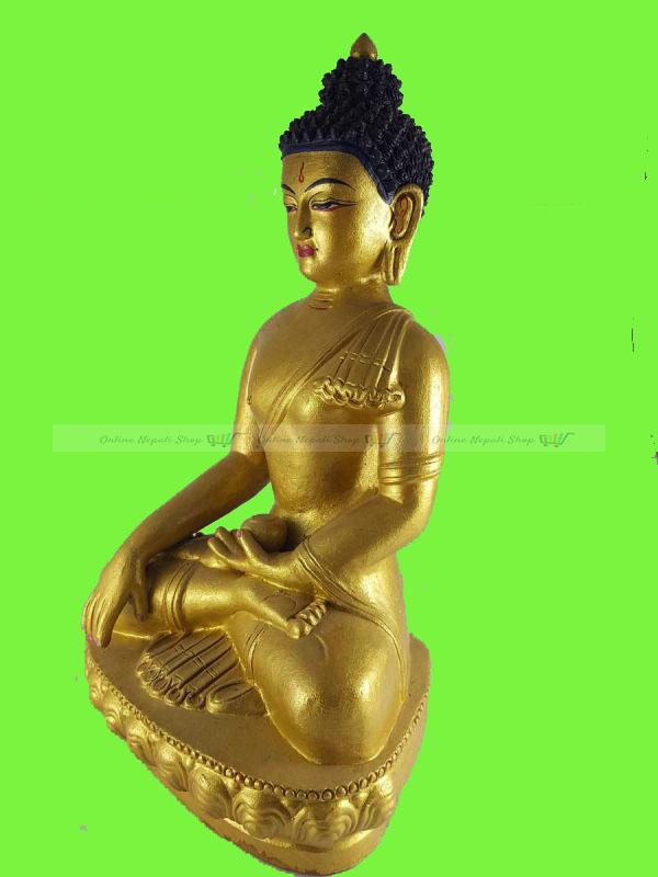 Shakyamuni Buddha Clay Statue - Image 3