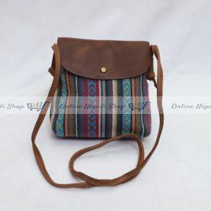 Multi-Colored Messenger bag
