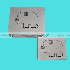 Elephant Print Boxes