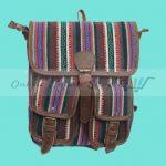 Multicolor Korean Design Leather Backpack