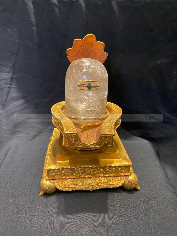 Handmade Crystal Shiva Linga