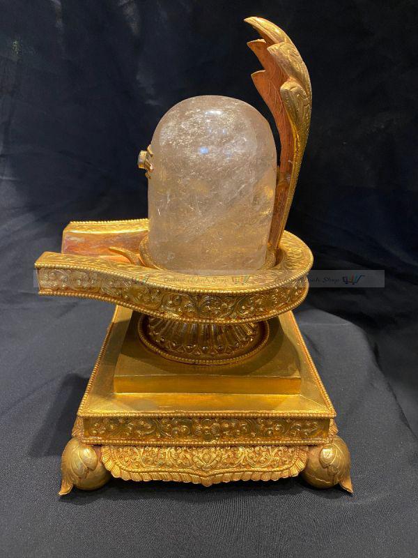 Handmade Crystal Shiva Linga - Image 2