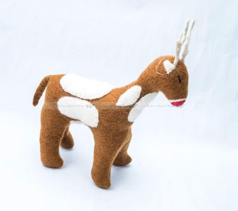 Handmade Pure Wool Animal Toy