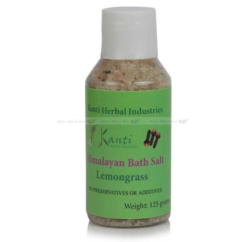 Himalayan Bath Salt Lemongrass