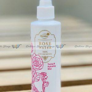 Himalayan Rose Water Mist Skin Hydration and Toner