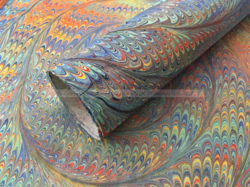 Handmade Marbled Papers