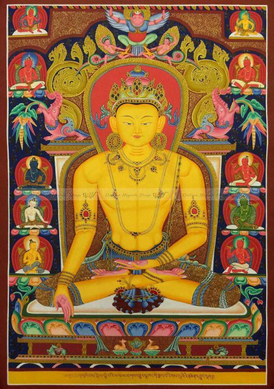 Newari Paubha of Ratnasambhava Buddha