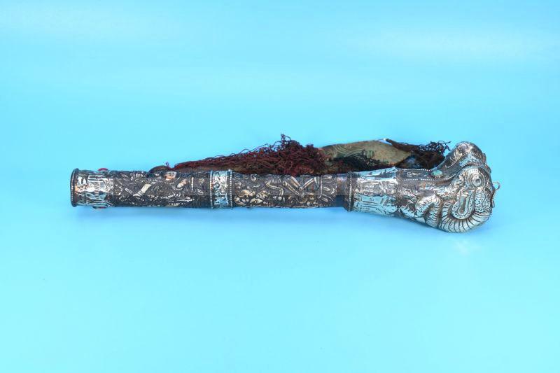 Old Lama Buddhist Tibetan Trumpet Horn