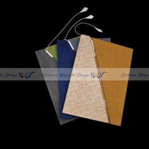 Paper Diary With Bamboo Lock