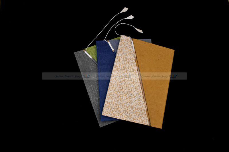 Paper Diary With Bamboo Lock