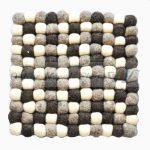 Square Shaped Woolen Felt Mat