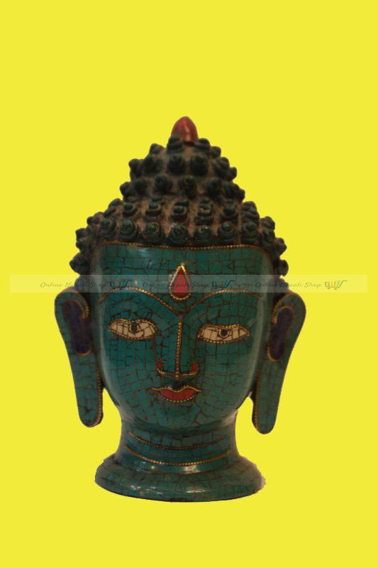 Stone Setting Ceramic Buddha