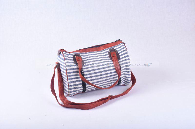 Stripe Small Travel Bag