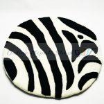 Zebra Design Round Mat Carpet