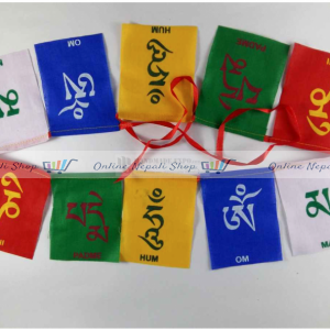 10 Leaf -Cotton Prayer Flag Single Roll