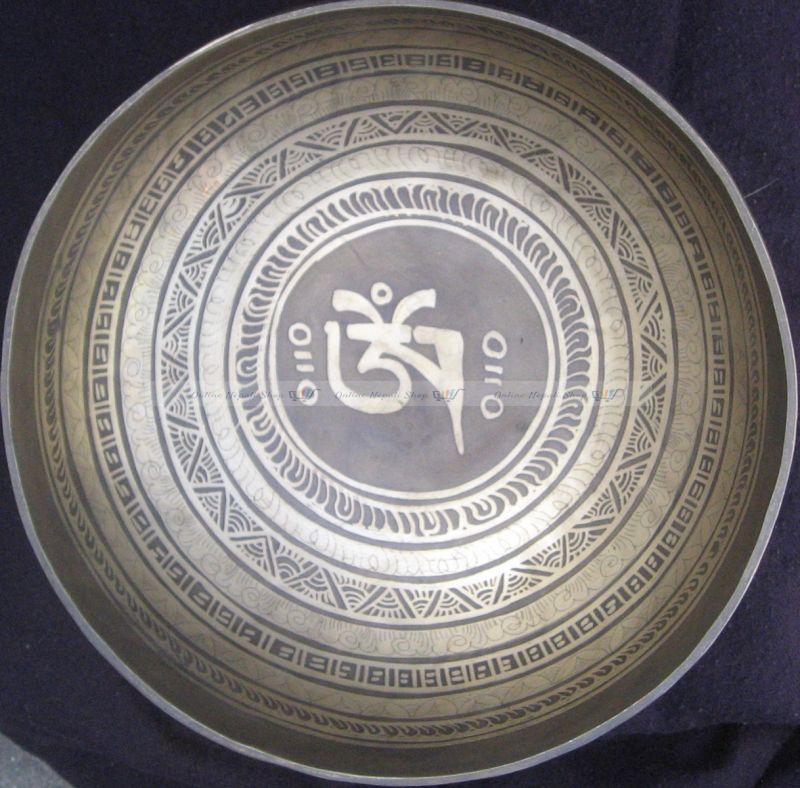 9.5 inch Vibrating Sound Tibetan Singing Bowl - Image 2