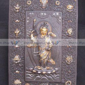 Antique Guru Rinpoche Wall Hanging