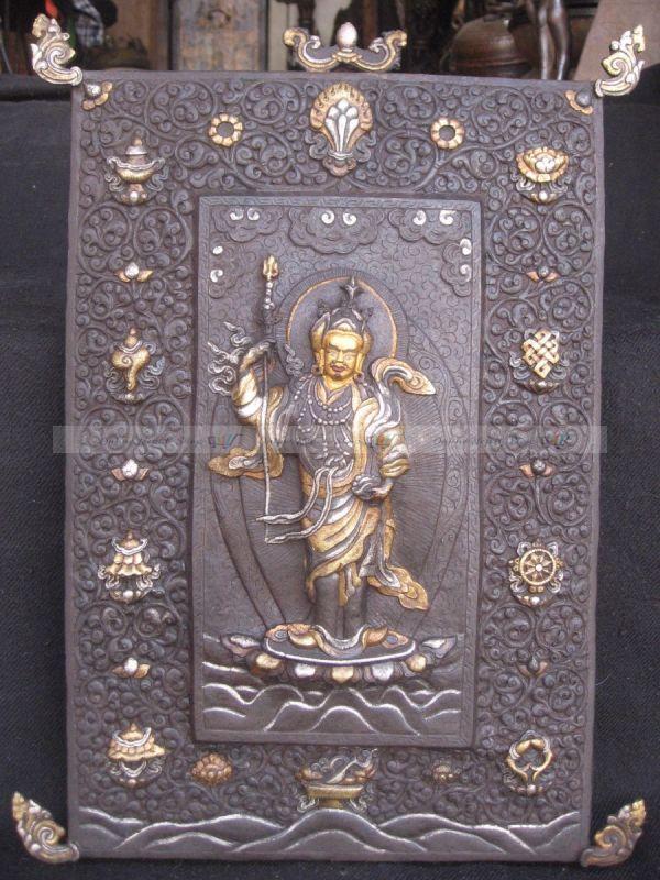 Antique Guru Rinpoche Wall Hanging