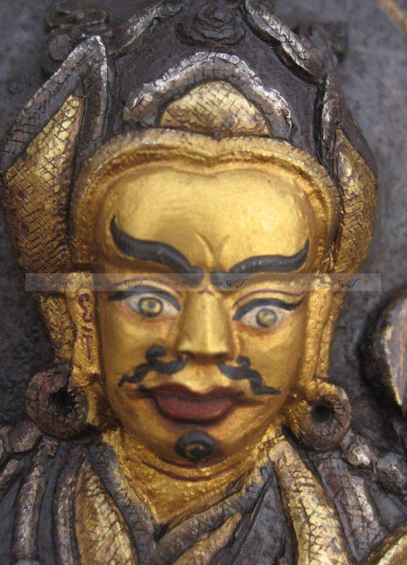 Antique Guru Rinpoche Wall Hanging - Image 3