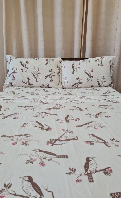 Bird Print Bedsheet