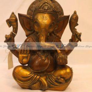 Blessing Ganesh