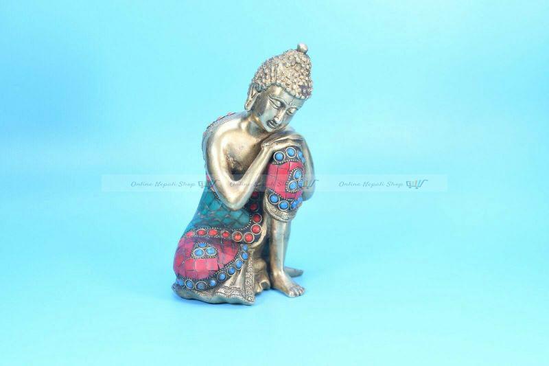 Bronze Buddha Gem Statue