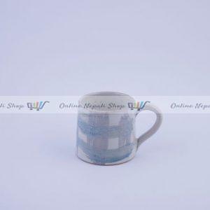Brush Patterned Coffee Mug