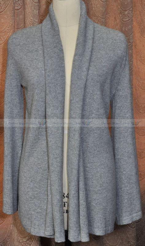Cashmere Front open Ladies Cardigan