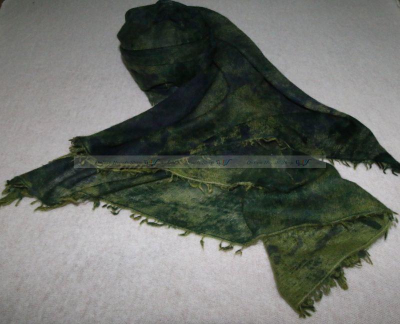 Hand Knitted, Felted Cashmere Throw