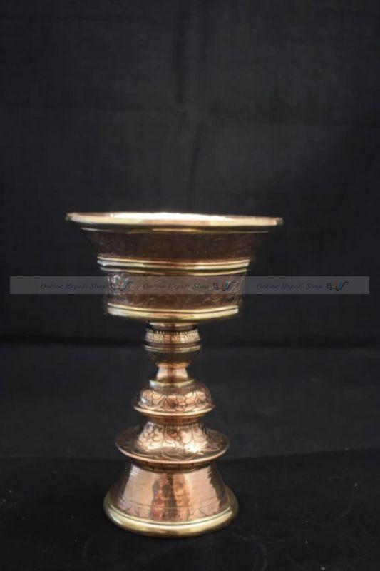 Copper Butter lamp
